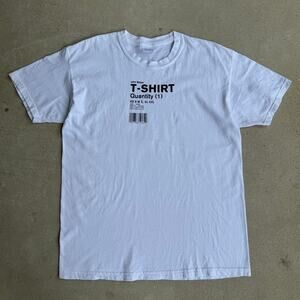 Vintage John Mayer 2003 Heavier Things Rock Band Tour White Shirt Size Large